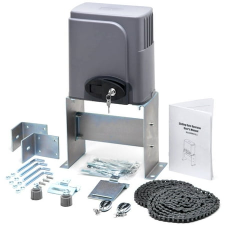 Sliding Gate Opener for Gates Up to 3300Lbs with Remote Controls Sliding Gate Opener Driveway Motor Electric Operator